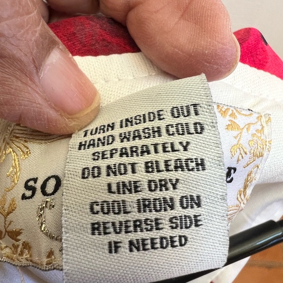 Social Code Strapless Rose Print Ruffle Dress Size 13 Romantic - Picture 5 of 5